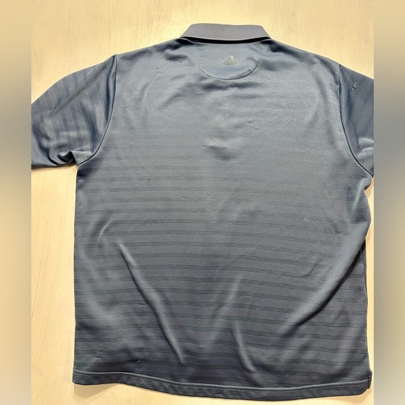 Adidas Golf Polo Shirt Men’s XL Blue Short Sleeve Performance Moisture Wicking - Picture 2 of 13
